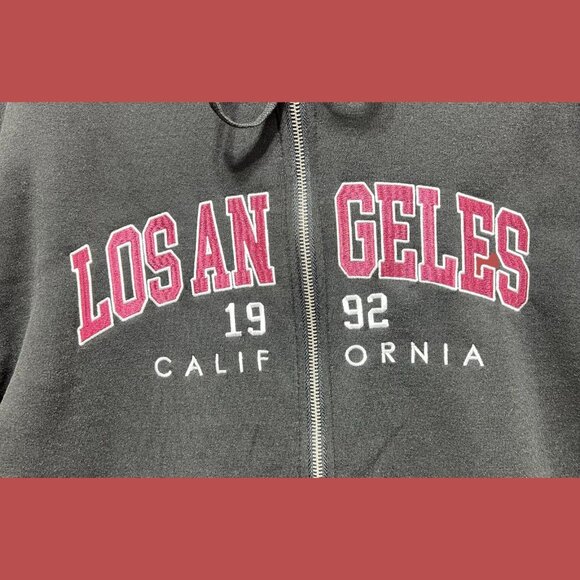 Rue 21 - Men's Long Sleeve Hooded Sweatshirt - Black - Medium - Picture 10 of 14